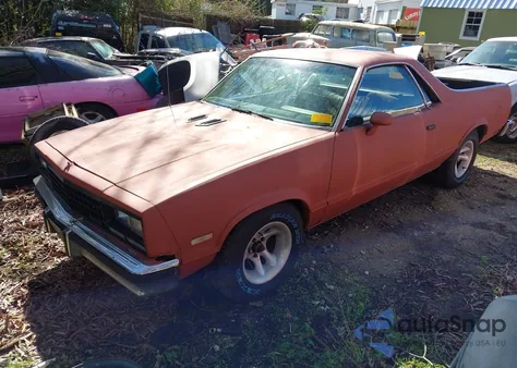 1984 GMC Caballero z USA, uszkodzony, nr VIN 1GTCW80H0ER502106